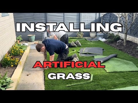 How to Install Artificial Grass PERFECTLY | Yorkshire Landscaper Method