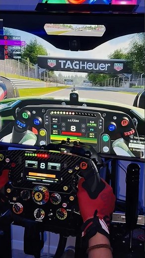 F1 25 on a real setup 🔥 #f125 #simracing #simracer #t598 #sf1000