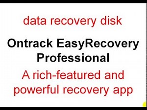 data recovery disk - Ontrack Easy Recovery Professional - powerful recovery app.