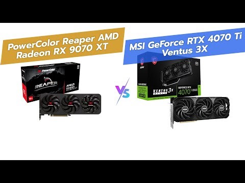 PowerColor RX 9070 XT 16GB vs MSI RTX 4070 Ti Super 16G — GPU Showdown 💥⚡ BuySmart