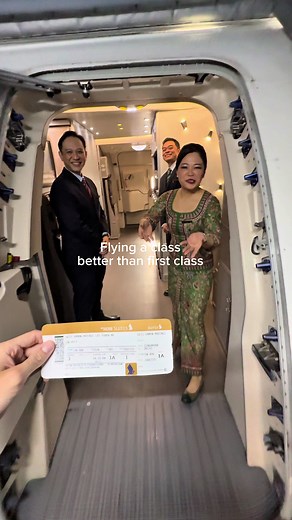 Experience Class Above First Class with Singapore Airlines