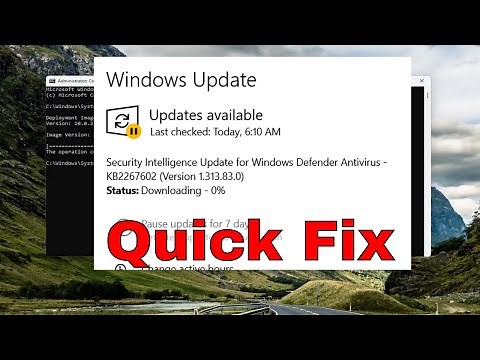 How to Fix Security Intelligence Update Not Downloading in Windows 11/10 [Solution]