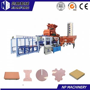 [Hot Item] Automatic Brick Making Machine Qt9-15 Solid Block Making Machine