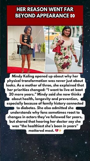 Mindy Kaling Shares The Reason That Changed Everything 💔