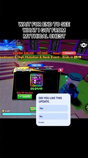 OPENING NEW EGG AND MYTHICAL CHEST IN CATCH A MONSTER ROBLOX || HOW I GOT S RANK PET IN CAM #roblox