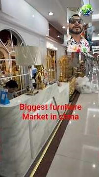 China’s Mega Furniture Market: Where 60% of Global Exports Come From #shorts #short