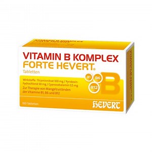 Vitamin B Komplex forte Hevert Tabletten 100 St online kaufen | DocMorris