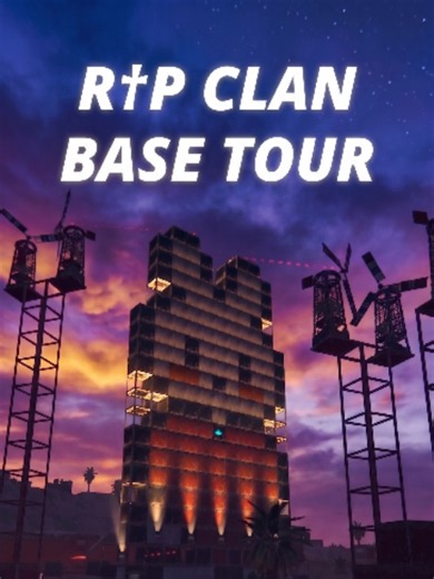 Rust Clan Base Tour Rustoria EU East Long - Raid & Minicopter Highlights