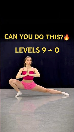 This Flexibility Challenge Gets Harder Every Move 🔥 (9 - 0) #flexibility #stretching #shorts #yoga
