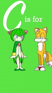 The Mountain Goat wants to teach us the ABC's! So, for every letter, the goat finds a new victim...all for the sake of learning! "C" is for Cosmo the Seedrian from Sonic X! Who should be the next letter? Post your suggestions! Eventually we will get from A to Z! #sonic #cosmosonicx #cosmo #sonicthehedgehog #sonicx | Nutsvsguts