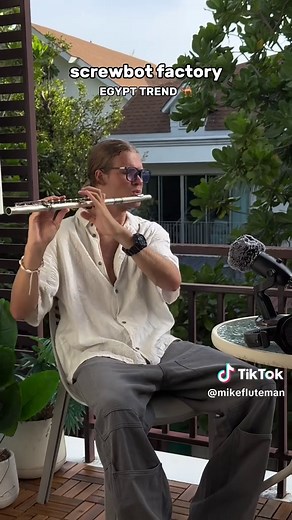 Screwbot Factory: Egyptian Flute Music Cover