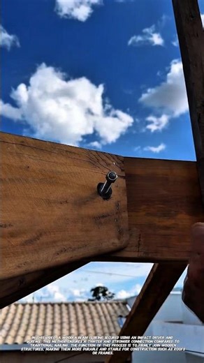 Wood Frame Installation with Impact Driver | Strong & Efficient Fastening.