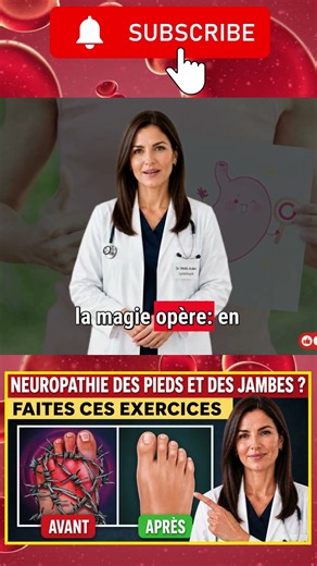 Les 6 seuls exercices pour soulager la neuropathie des pieds et des jambes !