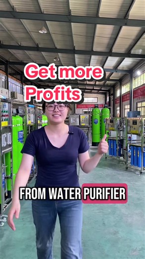 Maximize Profits from Water Purification Systems