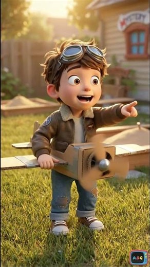 Turbulence Ahead! Cute Pilot's Epic Sandbox Landing 🛬