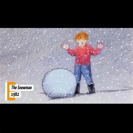 TheCartoonCafe on Instagram: ""The Snowman" is a 1982 British animated television film based on the book by Raymond Briggs. Directed by Dianne Jackson, it follows a boy whose snowman magically comes to life, leading to an adventurous flight to the North Pole. The film is celebrated for its hand-drawn animation, emotional storytelling, and the iconic song "Walking in the Air." It has since become a perennial Christmas classic, aired annually and beloved by both children and adults. The boy has no