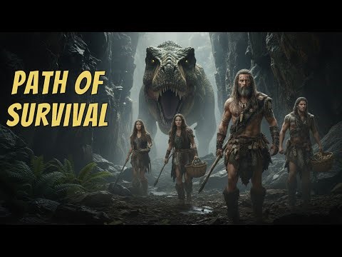 "THREAT OF EXTINCTION: How the last human family fought back against the dinosaurs!"