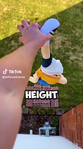 at what height does jeffys helmet break?