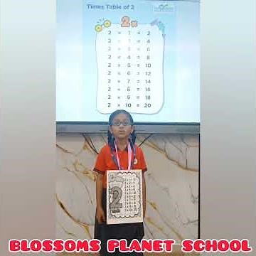 Patterns and tables by grade 1 students