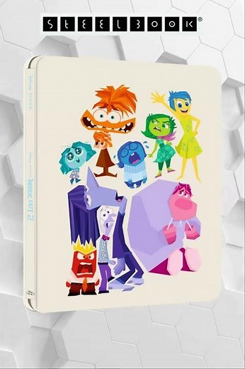 Disney Pixar's Inside Out 2 [4K UHD + Blu-ray Steelbook] #SHORTS