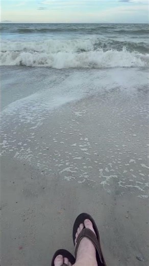 Toes in the sand in FL