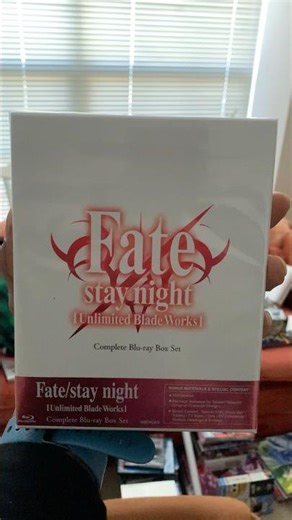 Gundam unboxing Fate Stay Night UBW complete Series Blu ray #aniplexusa