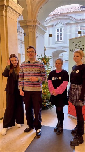 Mucha Foundation Art Museum on Instagram: "Happy New Year from the Mucha Foundation Art Museum team! 🍾 We hope 2026 brings you wonderful adventures and inspiring art. We can’t wait to see you in the new year. ———— Tým Mucha Foundation Art Museum vám přeje šťastný nový rok! 🍾 Doufáme, že rok 2026 vám přinese spoustu dobrodružství a inspirativního umění. Těšíme se na vás v novém roce!"