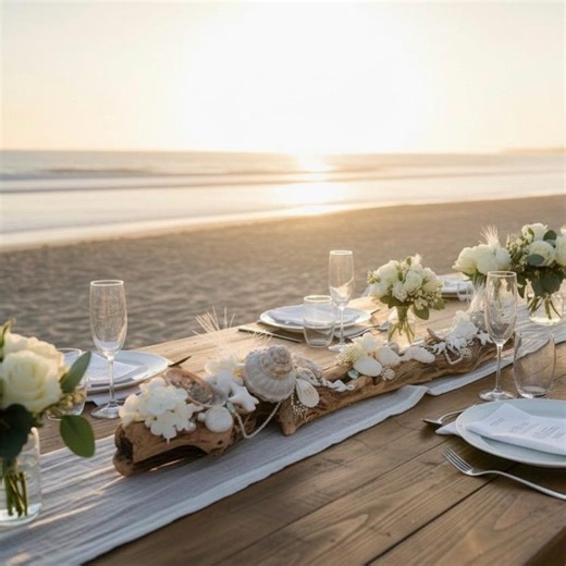 Seashell Driftwood Centerpiece, Coastal Decor - Etsy