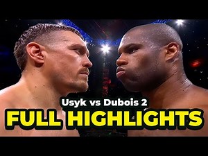 HUGE KNOCKOUT! Oleksandr Usyk vs Daniel Dubois 2 (FULL HIGHLIGHTS)