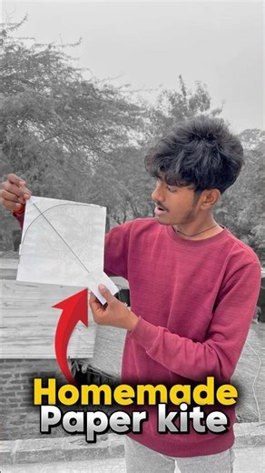 Homemade kite || #shorts #youtubeshorts #viralvideo