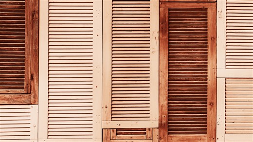 DIY A Gorgeous Rustic Table For Your Home Using Old Shutters - House Digest