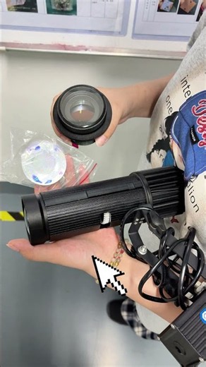 This gun-shaped gobo projector is blowing up! 🔫