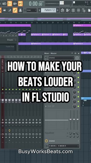 How to Make Your Beats Louder in FL Studio #flstudio #ableton #musicproducer #beatmaker #beats #mixing #mastering