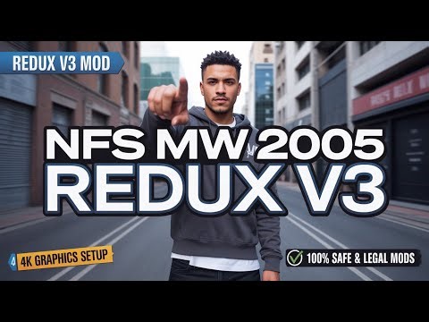 Play NFS Most Wanted (2005) Again in 2026 – Redux V3 Mod (4K Graphics + 100+ Cars)