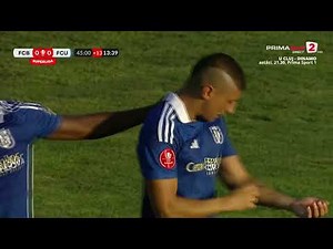 GOOOL! Botoșani - FCU Craiova 0-1. Bauza deschide scorul în al 14-lea minut de prelungire