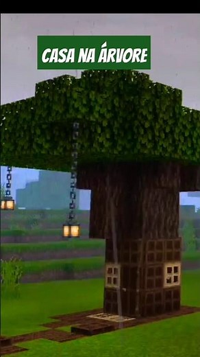 🏠 Casa na árvore 🌳 no Minecraft / Treehouse base