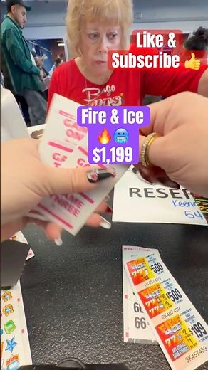 Fire & Ice $1,199 Bingo Flash game 🔥❄️ #bingo #bingogames #asmr