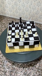 Chessboard Cake Design #cakes #chessboardcake #chess #viral #cake #viralreelsfacebook | Cakecreation1911