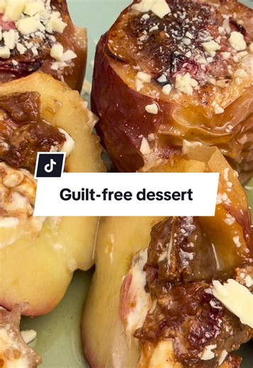 Absolutely guilt-free dessert in the air fryer 🤤🍎🍏 #airfryerfrau #airfryer #guiltfreedessert #quickrecipe #dietfriendly