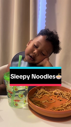 When you're sleepy but the food is just too good🍲🍜🍽️ #fp #toddlersoftiktok