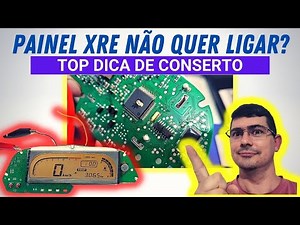 SEGREDOS DO PAINEL DA XRE 300 QUE NÃO LIGA!!! VEJA COMO COSERTAR