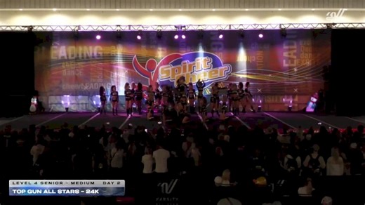 Top Gun All Stars - 24k [2025 L4 Senior - Medium Day 2] 2025 Spirit Cheer Dance Grand Nationals & Cheer Nationals