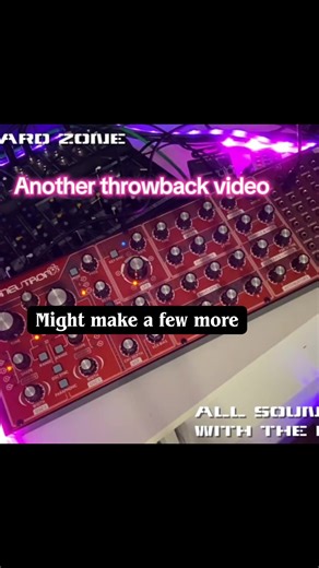 All using the neutron. #sonic #sonicthehedgehog #analog #synth