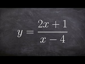 Find inverse of a rational equation then determine domain and range