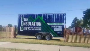 In Westland Injecting Tripolymer Foam Insulation into this brick ranch. Give us a call to schedule your free estimate! TIGINSULATION.COM | The Insulation Guys