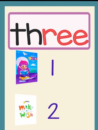 (المعنى: ثلاثة) Learn the 'th' Sound with the Word Three! ✨ #PhonicsFun #DigraphTH #LearnWithMsSarah #NumberWords#LearnWithMsSarah #PhonicsFun #EarlyLearning #KidsLearning #NightLearning #TeachTheABC #Trigraphs #LearnToRead #PhonicsPractice #ReadingIsFun #DigraphEE