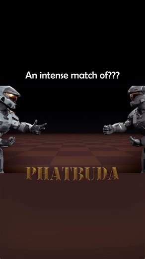 An intense match of... ✊✋✌ V2 Halo Infinite Animation #halo #haloart #3danimation