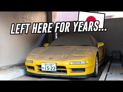 I Found an Abandoned NSX-R in the middle of Tokyo...