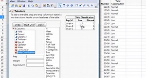 使用JMP“制表”进行分类汇总