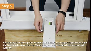 JEACENT AC Window Air Conditioner Support Bracket Heavy Duty, Up to 165 lbs